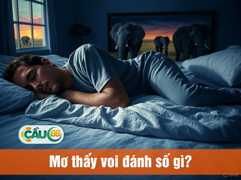 Mơ thấy voi đánh số gì
